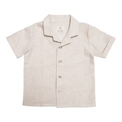 Huttelihut Summer shirt - striped - Off-white